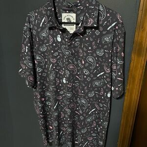 Savage Tacticians Men’s Polo savtac Size Large💣🗡️🔫💀